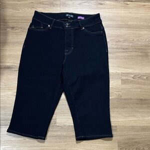Faith Jeans Women's Capri Pants Woman’s size 14W ~ Keep the Faith